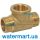 Тройник 90° латунный Pattaroni F140 Ø ½" F140R001