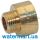Перехідник латунний редукційний Pattaroni F043 Ø ¾"M x 1"F F043R009