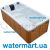 Плавательный СПА-бассейн Aquajoy Wave Silver White Marble AJ-8805