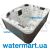 СПА-басейн Aquajoy Como Silver White Marble AJ-5804SW