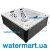 СПА-басейн переливний Aquajoy Marmaris Silver White Marble AJ-4804SW