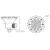 Донний трап Emaux EM2837 Dark Grey 91600514 DG під лайнер