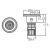 Форсунка гідромасажна Emaux EM0044 91601404 DG Dark Grey