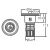 Форсунка гидромассажная Emaux EM0048 91601405 DG Dark Grey