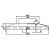 Лицевой элемент заборной форсунки для гидромассажной стенки Fitstar Combi Whirl (8671520) 149318