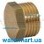 Заглушка латунна Pattaroni F592 Ø 1" F592R005