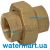 Муфта (сборка) латунная Pattaroni F804 Ø ¾" F804R002