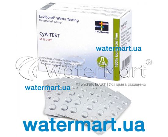 ​Таблетки Scuba II Lovibond CyA Test (циануровая кислота) 511371BT