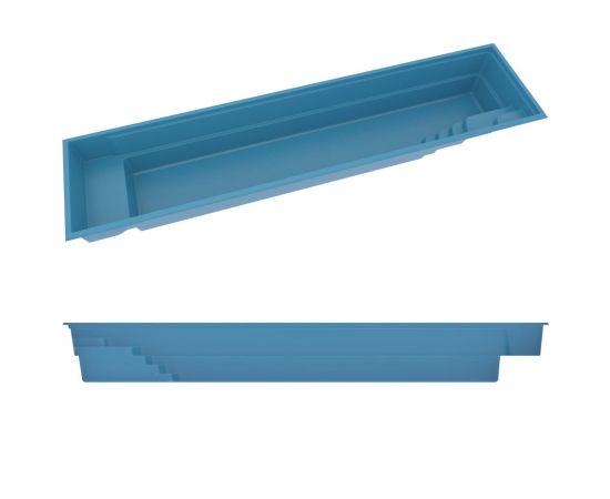 Чаша бассейна Compass Pools XL-Fast Lane 122