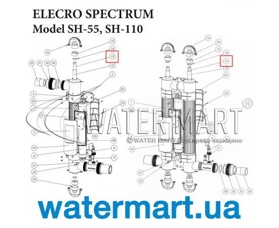 ​Сменный излучатель Elecro Spectrum (SP-UV-LAMP-EL)