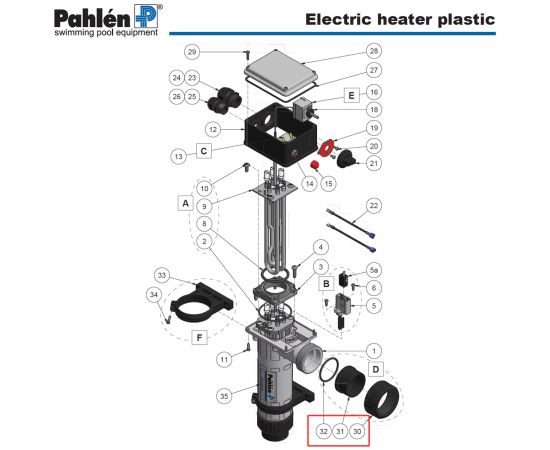 Муфта для електронагрівача Pahlen (632136) - схема 1