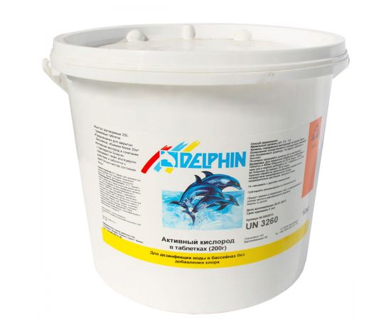 Активный кислород Delphin (таблетки 200 г) - 5 кг