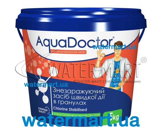 Aquadoctor C-60 - хлор шок для бассейна