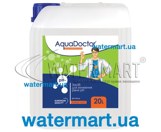 pH Minus Aquadoctor Серный 35 % (жидкий) - 20 л