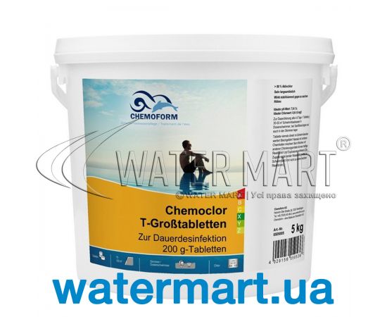 Хлор длительный Chemochlor T-Grosstabletten 5 кг