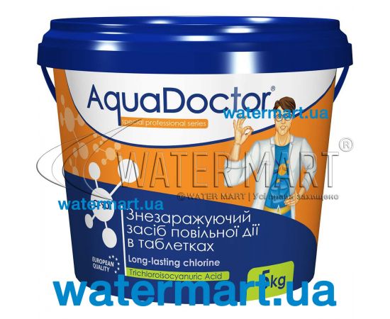 Aquadoctor C-90T - хлор для бассейна