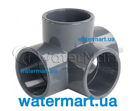 Hidroten PVC 90° Tee solvent socket 4V 1001305