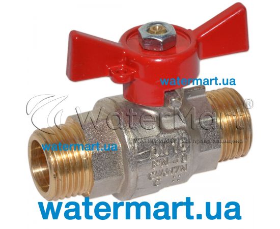 Кран шаровый латунный Bonomi 764700 Tamigi Ø 1" PN40 76470008R