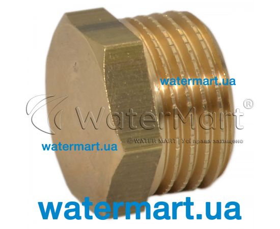 Заглушка латунна Pattaroni F592 Ø 1" F592R005