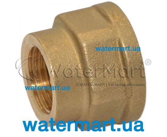 Муфта редукционная латунная Pattaroni F271 Ø 1½" x 2" F271R012