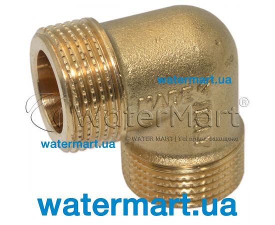 Колено 90° латунное Pattaroni F796 Ø 1" F796R004