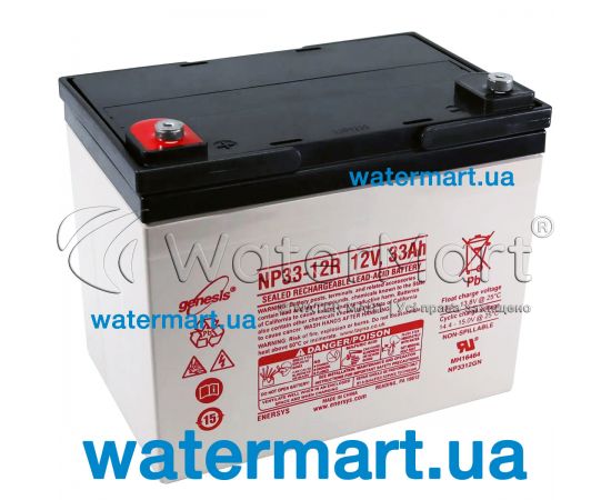 Аккумулятор (AGM) Genesis NP33-12R - 33Ah 12V Аккумулятор (AGM) Genesis NP33-12R - 33Ah 12V