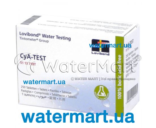 Таблетки Scuba II Lovibond CyA Test (ціанурова кислота) Таблетки Scuba II Lovibond CyA Test (ціанурова кислота)