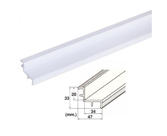 Направляющая переливного желоба наружная Kripsol MP200.C Направляющая переливного желоба наружная Kripsol MP200.C