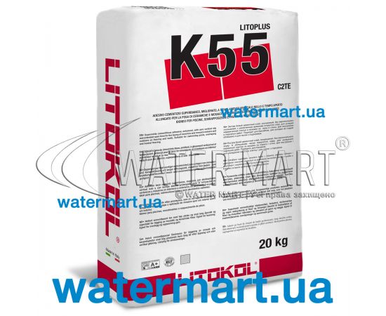 Клей для укладки мозаики Litoplus K55, 20 кг Клей для укладки мозаики Litoplus K55, 20 кг