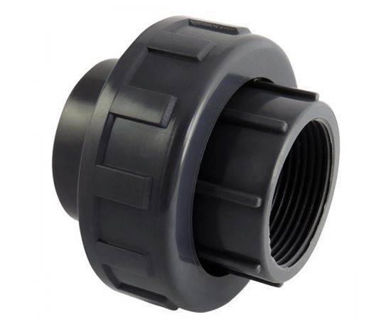 Муфта разборная ПВХ CH - МРВ 20 x ½" Муфта разборная ПВХ CH - МРВ 20 x ½"