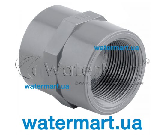 Муфта соединительная ПВХ Hidroten 1002015 МРВ 63 x 2" Муфта соединительная ПВХ Hidroten 1002015 МРВ 63 x 2"