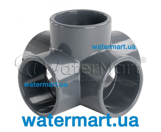 Hidroten PVC 90° Cross solvent socket 5V 1001595 Hidroten PVC 90° Cross solvent socket 5V 1001595