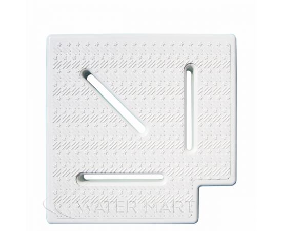 Угол переливной решетки Tebas 295 мм - 90° Угол переливной решетки Tebas 295 мм - 90°