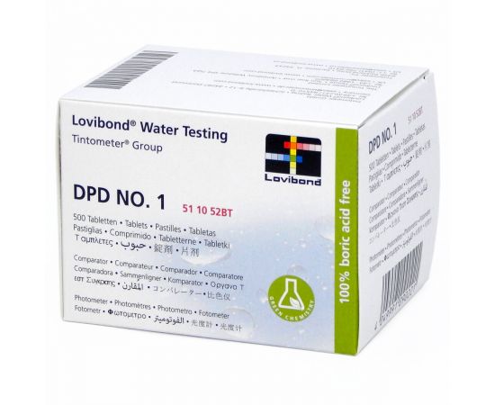 Таблетки Lovibond DPD 1 (51 10 52BT) Таблетки Lovibond DPD 1 (51 10 52BT)