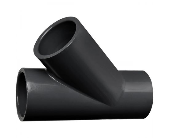 Тройник 45° ПВХ Comer - 50 мм Тройник 45° ПВХ Comer - 50 мм