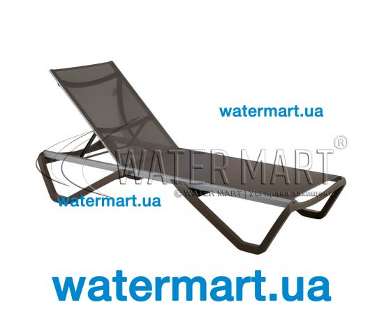 Шезлонг для бассейна Aquaviva Wave (коричневый) Шезлонг для бассейна Aquaviva Wave (коричневый)
