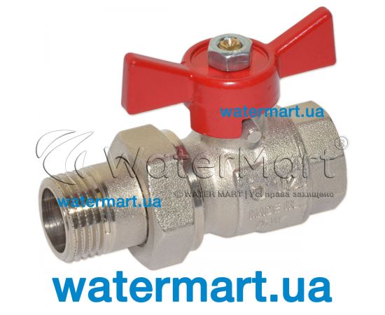 Кран-американка кульовий латунний Bonomi 765000 Tamigi Ø ½" PN40 76500004R