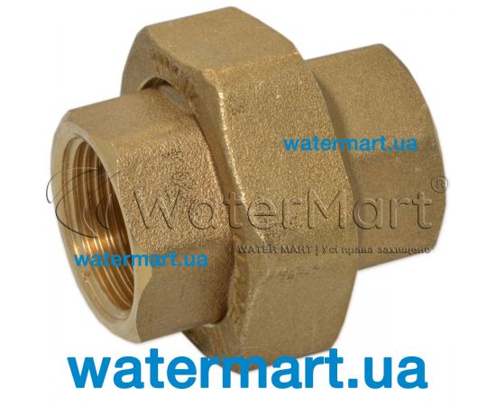 Муфта (збірка) латунна Pattaroni F804 Ø 1" F804R003