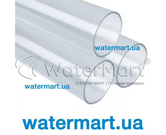 Труба ПВХ Lareter прозора, 50 мм (PN10)