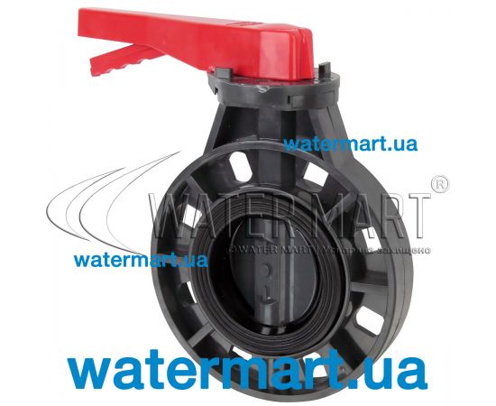 Задвижка «баттерфляй» ПВХ ERA без фланца - 160 мм