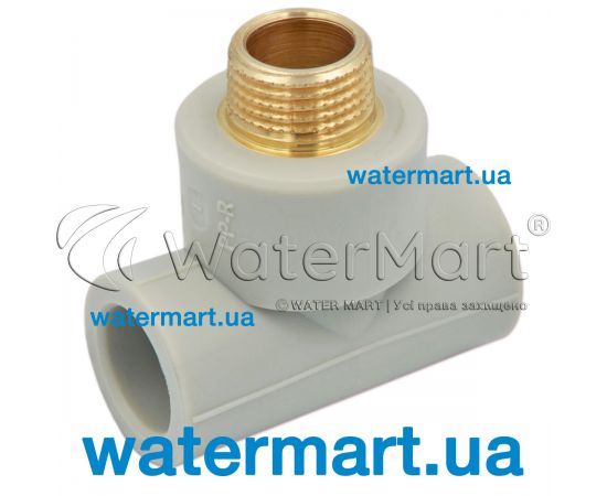 Трійник 90° (зовнішня різьба) Prawtech P3300 PP-R Ø 25 x ¾" P330025034