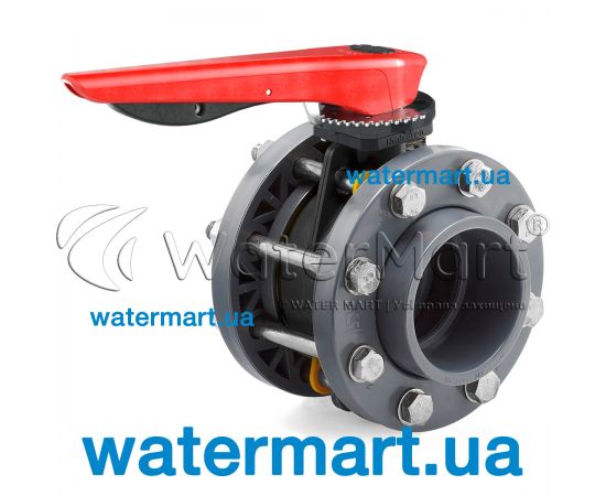 Засувка ПВХ із фланцем Hidroten 1009642 90 мм 09642