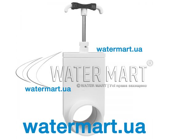 Задвижка шиберная ПВХ клеевая Myspa 00050 - 2"