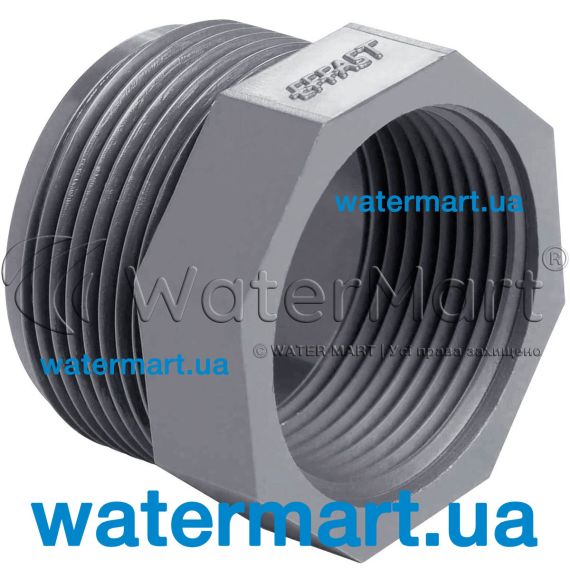​Редукция резьбовая ПВХ Effast РН ½" x РВ ¼" (RERRCE020A​)