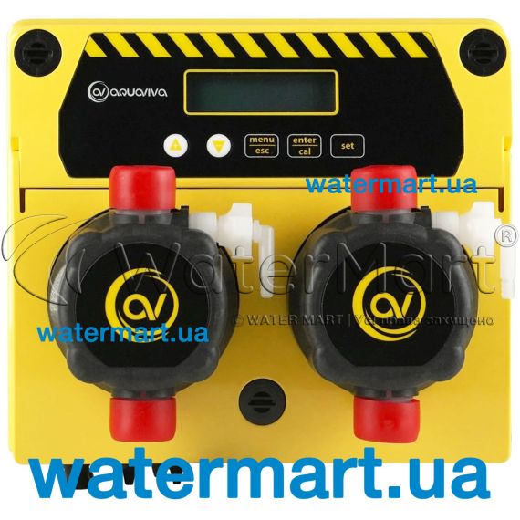 Станція дозування хімії для басейну Aquaviva pH / Rx / Free Cl / Wi-Fi KDHC5050AWH01