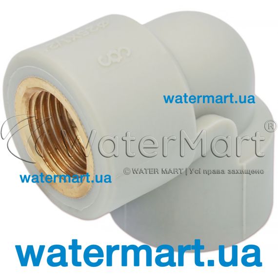 Коліно 90° різьбове Prawtech P2240 PP-R Ø 25 x ¾" PP224025034