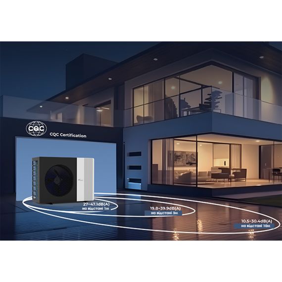 Тепловой насос инверторный Falcon ULTRA PASRW040-P-BP15 Wi-Fi (тепло / холод) - 18,0 кВт, изображение 6