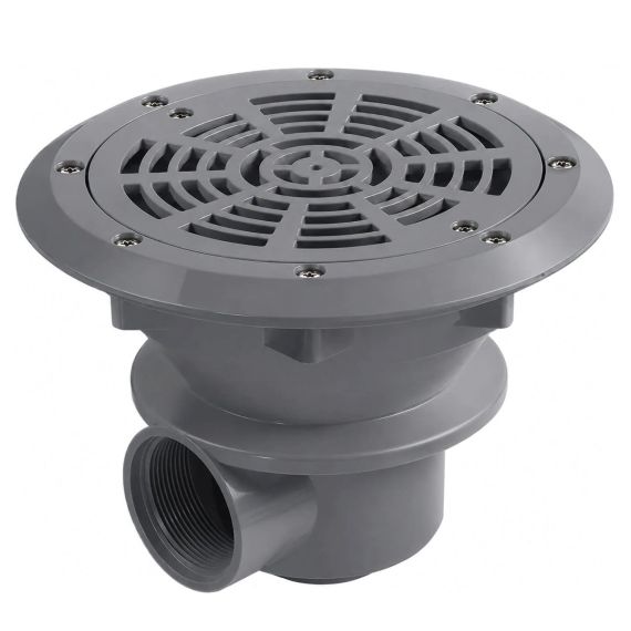 Донний трап Emaux EM2837 Dark Grey 91600514 DG під лайнер, зображення 2