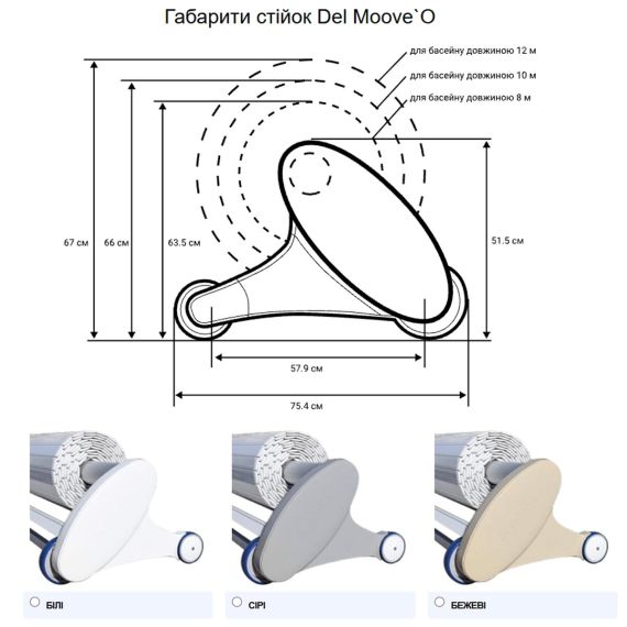 Ролета для бассейна Del Moove'o, изображение 7