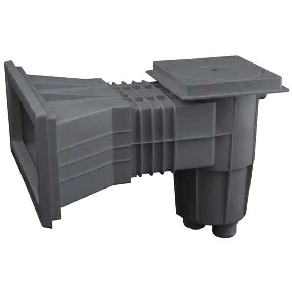 Скиммер Emaux EM0140-SV Wide 91601014 DG c латунными вставками, под лайнер, изображение 2